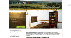 Desktop Screenshot of ferienhaus-burgund.com